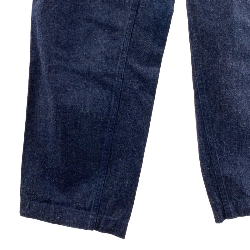 COMOLI / コモリ | ベルテッド デニムパンツ | 0 | メンズ