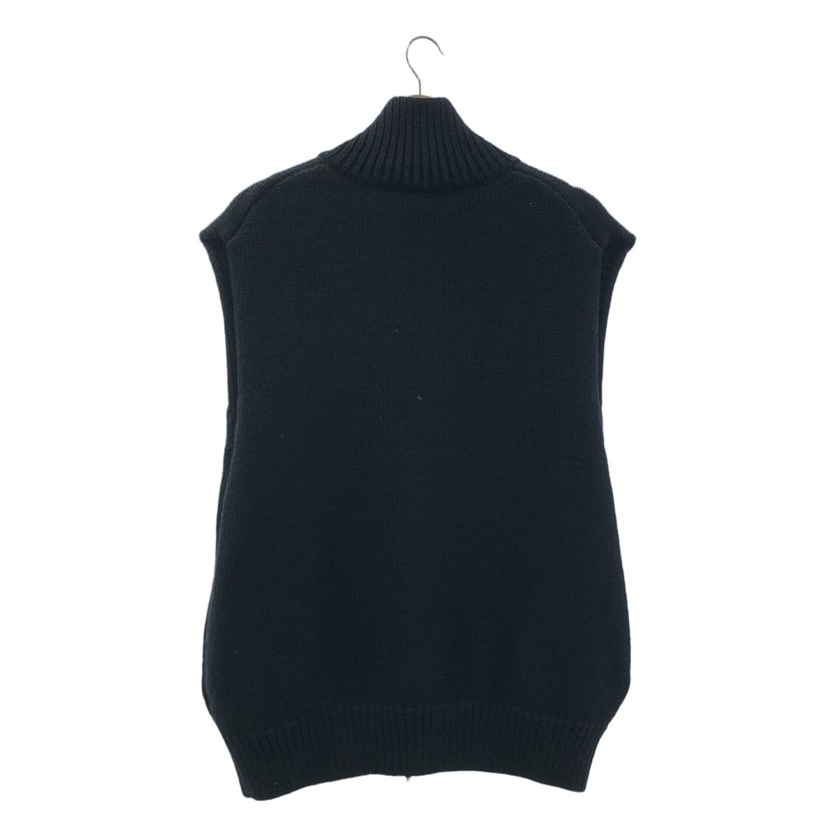[狀況良好] Olde H &amp; Daughter | 2024AW | 現貨 WOOSTED 羊毛針織背心 | 尺寸 10 | 黑色 | 男款