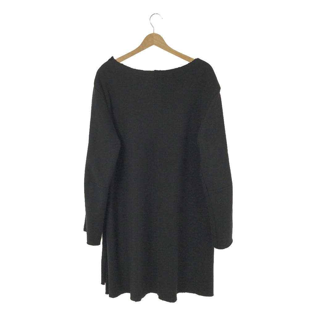 【新品】  OLUBIYI THOMAS / オルヴィトーマス | 2023SS | double panneled jumper パネル切替 クルーネックスウェット | 2 | ブラック | メンズ