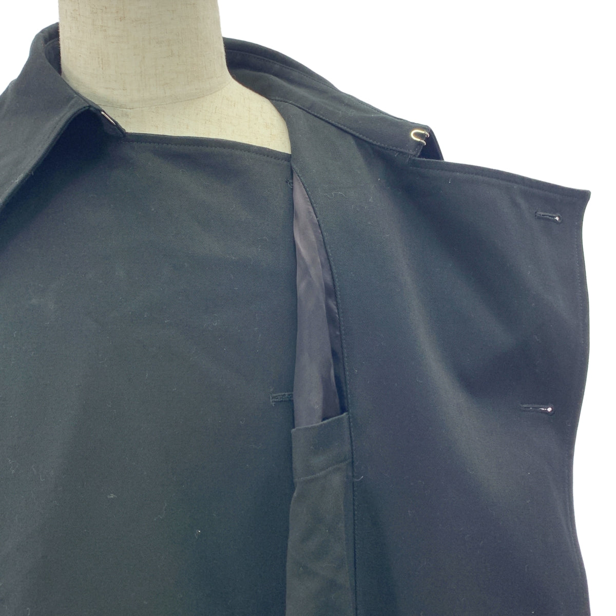 KIDILL | 寬版風衣，格紋，男款 | F 碼