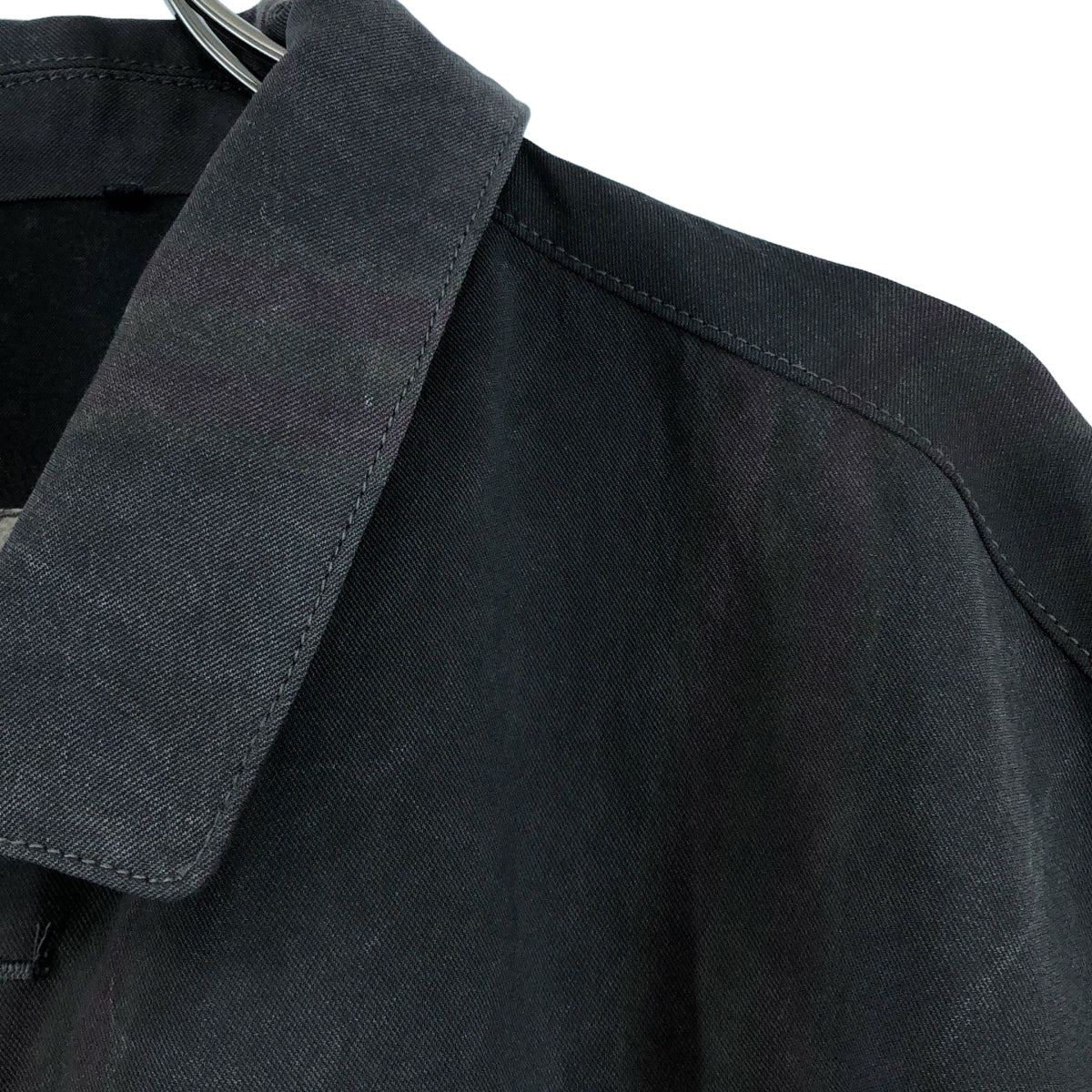 ziggy chen / ジギーチェン | 2025SS | Spread Collar Cropped Jacket / オーバーシルエット ジャケット ブルゾン | 46 | メンズ