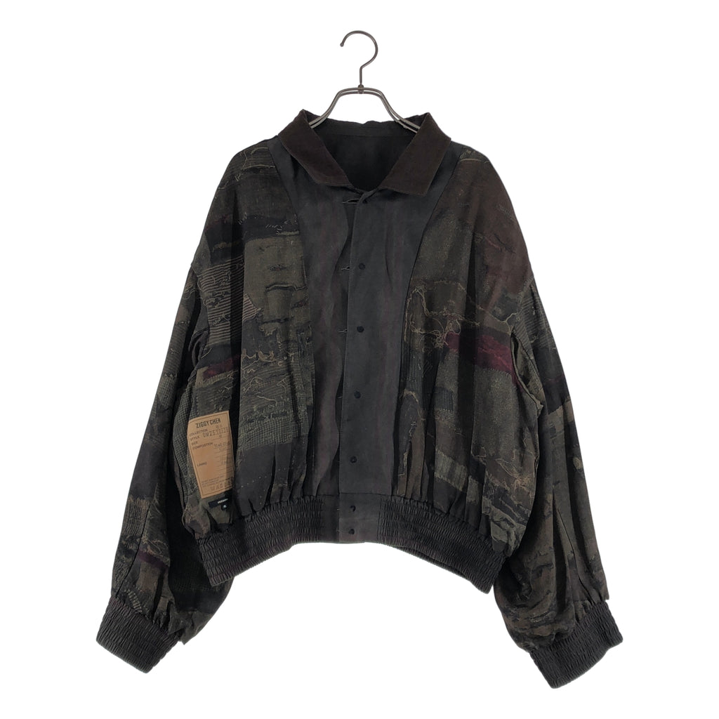 Ziggy Chen | 2025春夏 | 翻領短版外套 | 寬鬆外套/短外套 | 46碼 | 男士