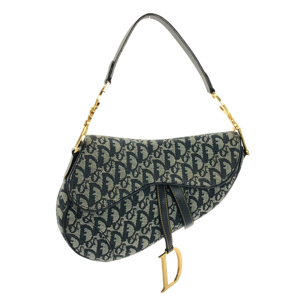 Christian Dior / クリスチャンディオール | Saddle オブリーク ジャガード ミニ サドルバッグ |