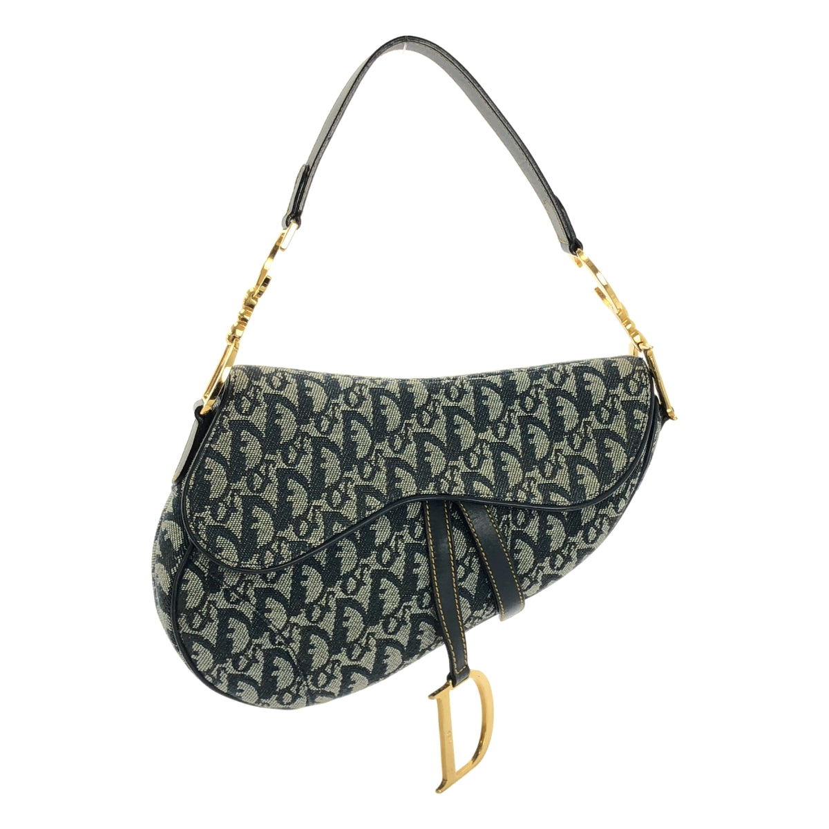 Christian Dior / クリスチャンディオール | Saddle オブリーク ジャガード ミニ サドルバッグ |