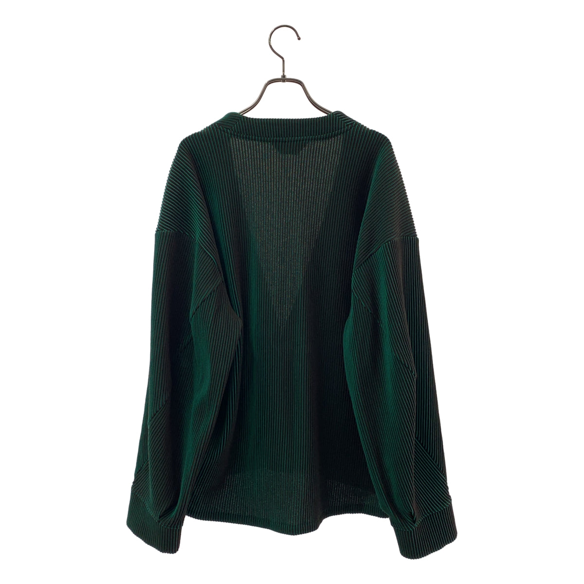 JieDa / ジエダ | RIPPLE CARDIGAN リップル カーディガン | 1 | グリーン/ブラウン | メンズ