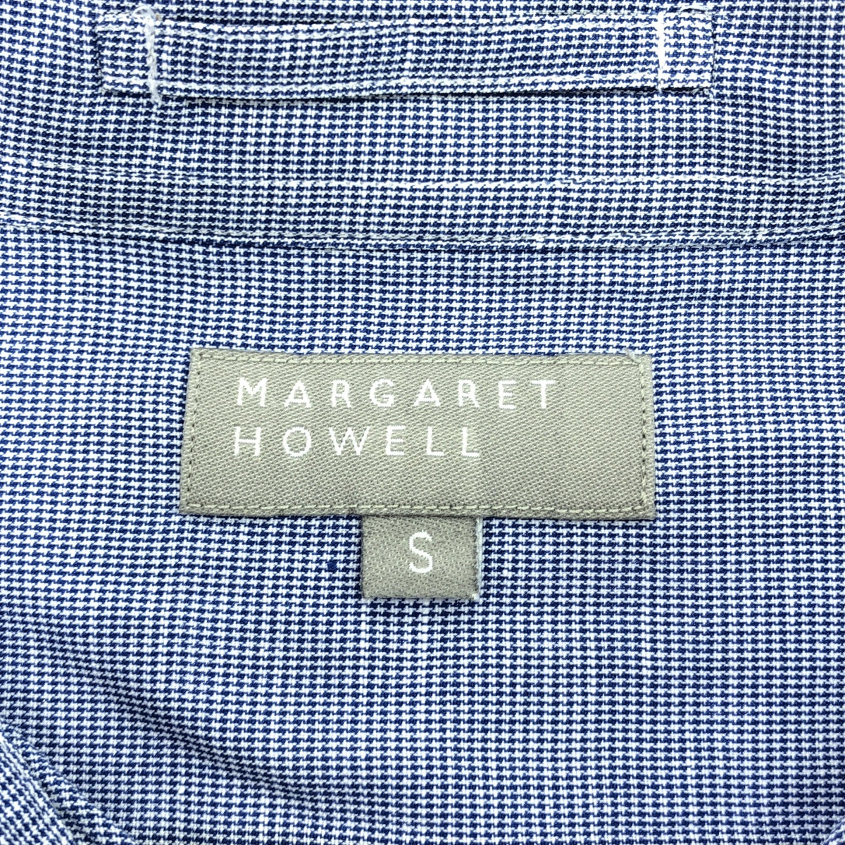 【미품】 MARGARET HOWELL / 마가렛 하웰 | 스탠다드 셔츠 | S | 블루 | 남성