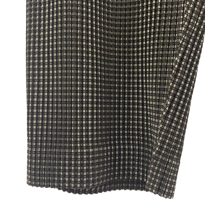 HOMME PLISSE オムプリッセ イッセイミヤケ チェック柄キャップ PLEATS CAP – isseymiyake.com