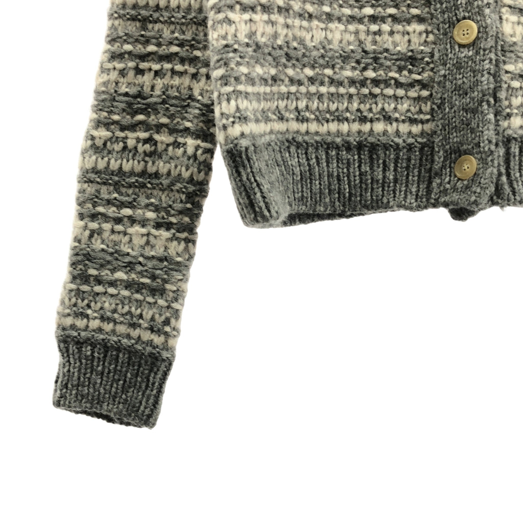 N°21 / ヌメロヴェントゥーノ | アルパカ レース 切替 カーディガン | XS | レディース