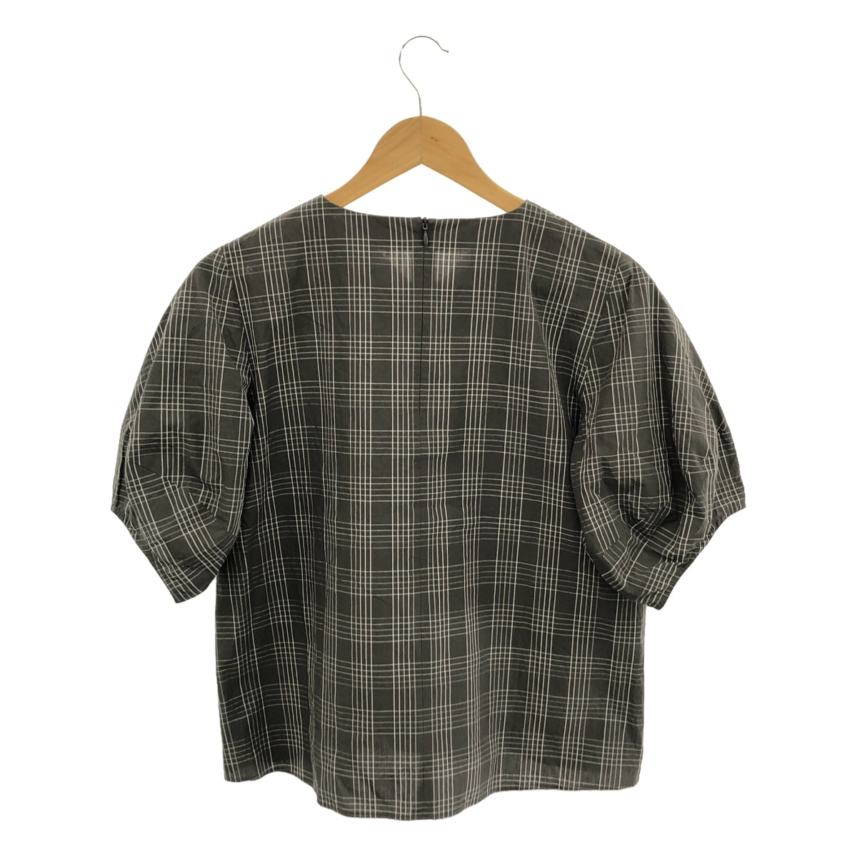 MACKINTOSH LONDON / Mackintosh London | Check key neck blouse | 38 |