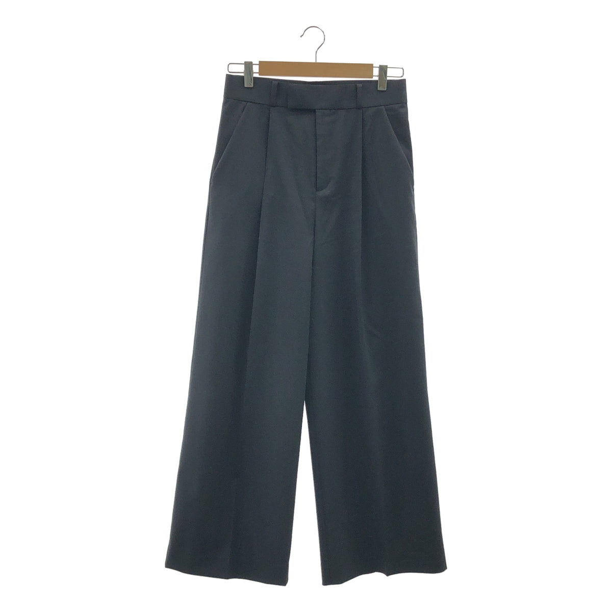 NOBLE / 노블 | 2025SS | 에스테르 트윌 스트레치 슬랙스 팬츠 | 40 |