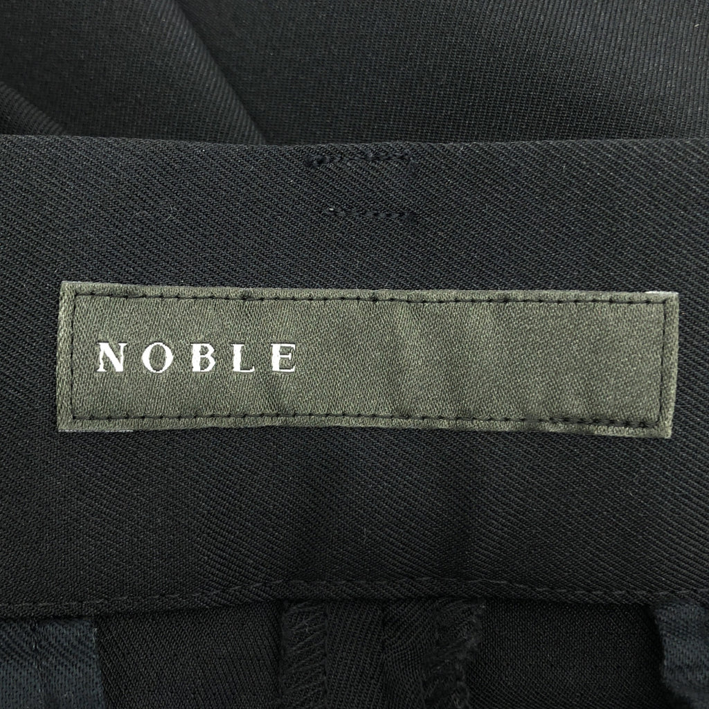 NOBLE / 노블 | 2025SS | 에스테르 트윌 스트레치 슬랙스 팬츠 | 40 |
