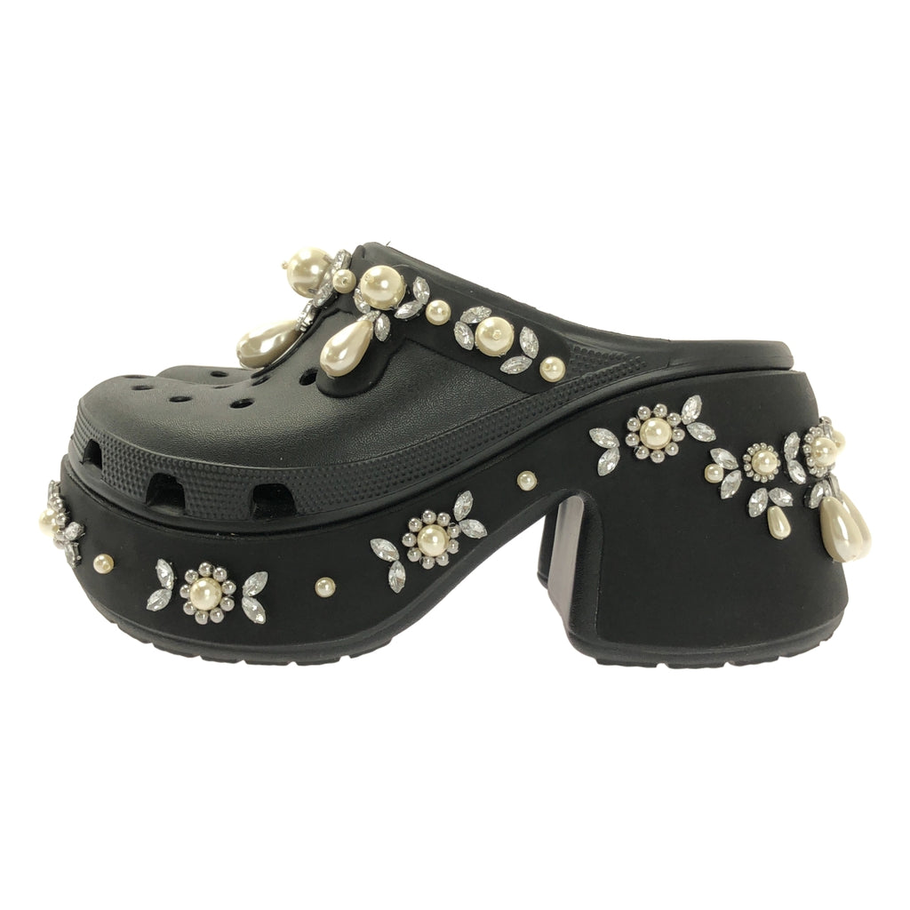 Simone Rocha | Crocs Siren 鉚釘珍珠跟涼鞋 | 8碼 | 女款