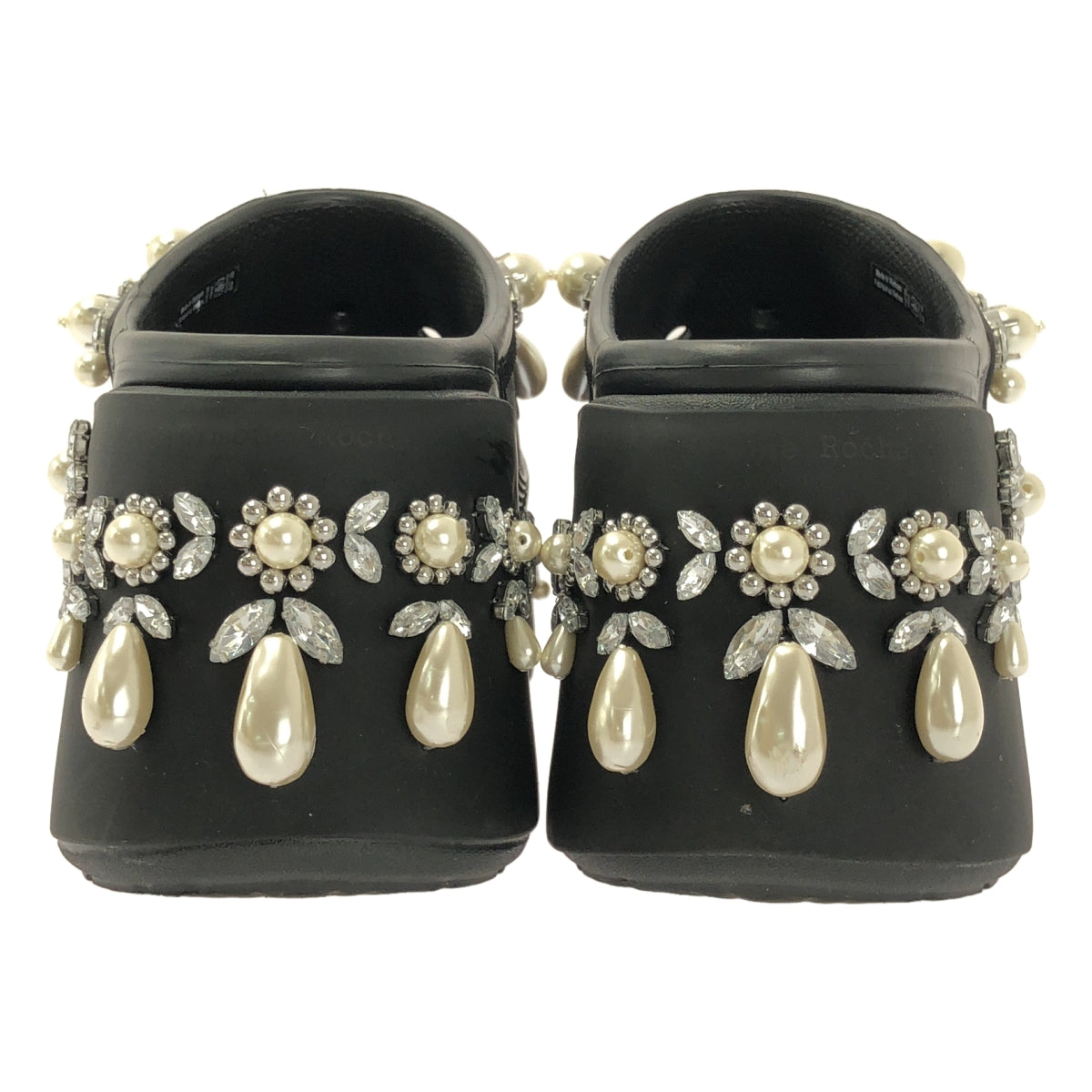 Simone Rocha | Crocs Siren 鉚釘珍珠跟涼鞋 | 8碼 | 女款