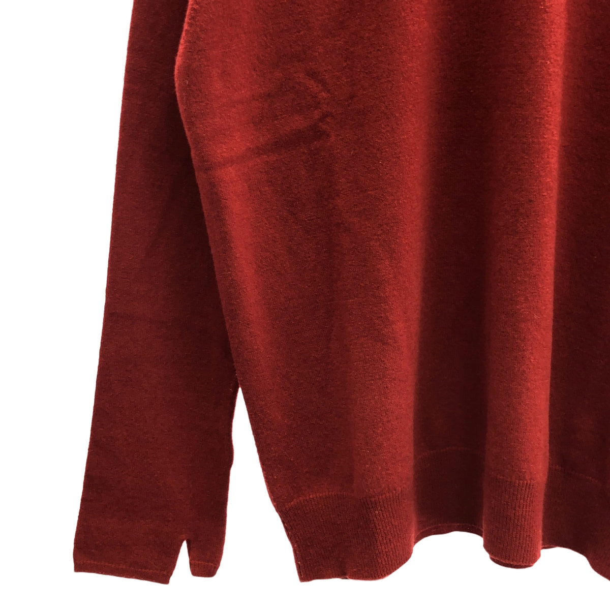 [狀況良好] Maison Margiela | 2020AW | 羊絨混紡圓領針織衫 | M | 紅色 | 女款