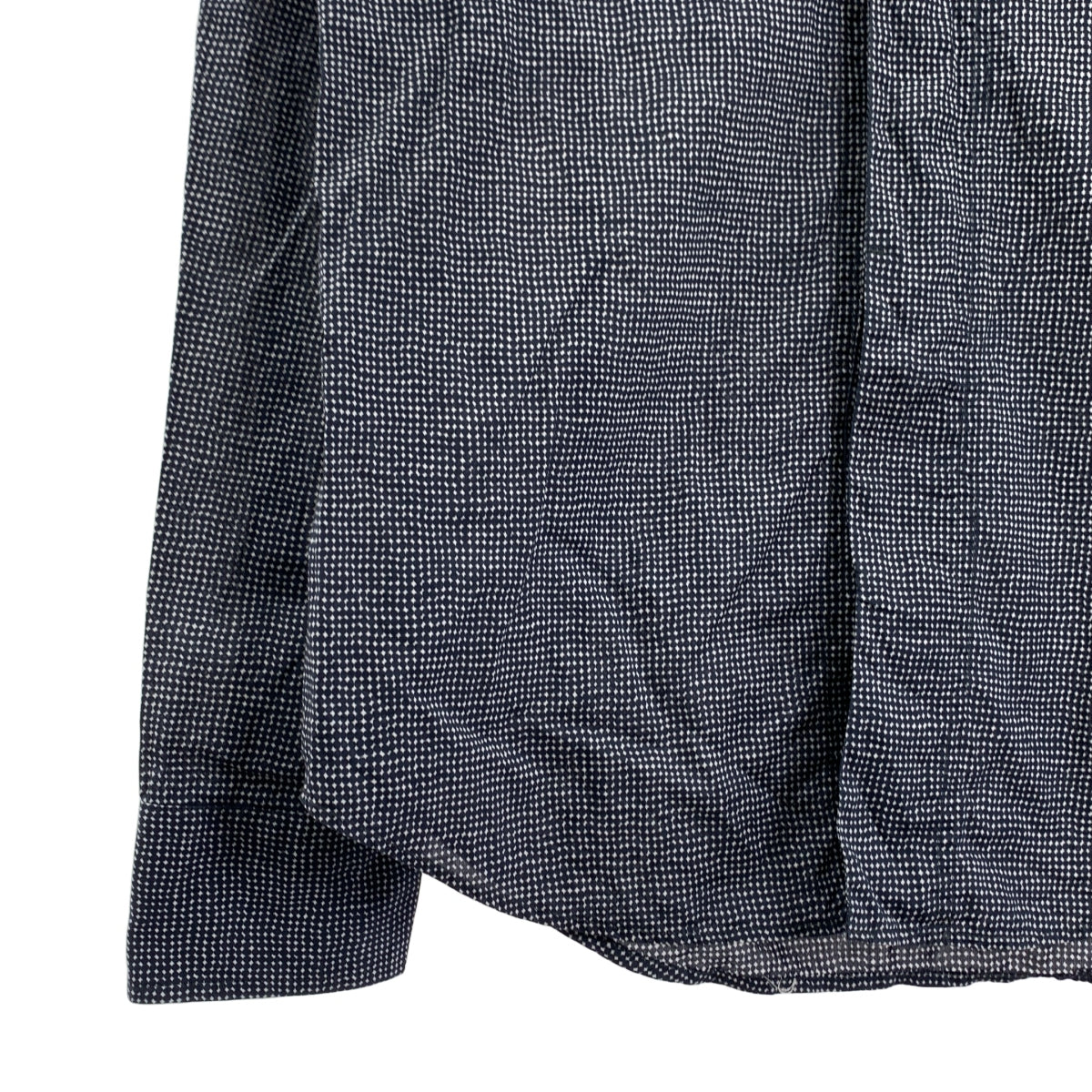 GIORGIO ARMANI / ジョルジオアルマーニ | 総柄 フライフロント オープンカラー シャツ | 38 | メンズ