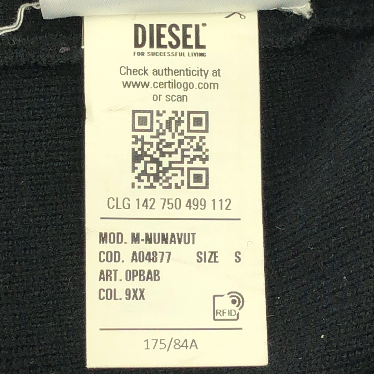 DIESEL / ディーゼル | M NUNAVUT DRESS タートル ニット ワンピース | S | ブラック | レディース