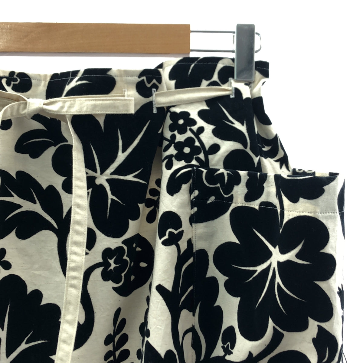 【新品】  R & D.M.Co- / オールドマンズテーラー | FLOCKY BIG WILD BERRY STRING SKIRT フロッキー ビッグ ワイルドベリー ストリング スカート | F | Natural / ナチュラル | レディース