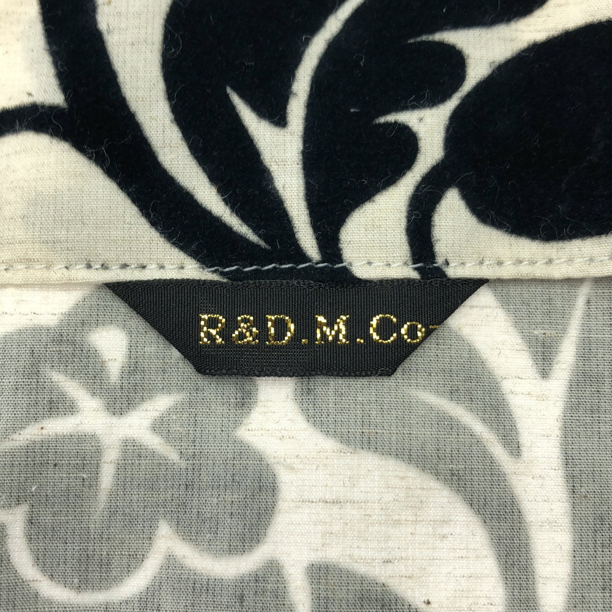 【新品】  R & D.M.Co- / オールドマンズテーラー | FLOCKY BIG WILD BERRY STRING SKIRT フロッキー ビッグ ワイルドベリー ストリング スカート | F | Natural / ナチュラル | レディース
