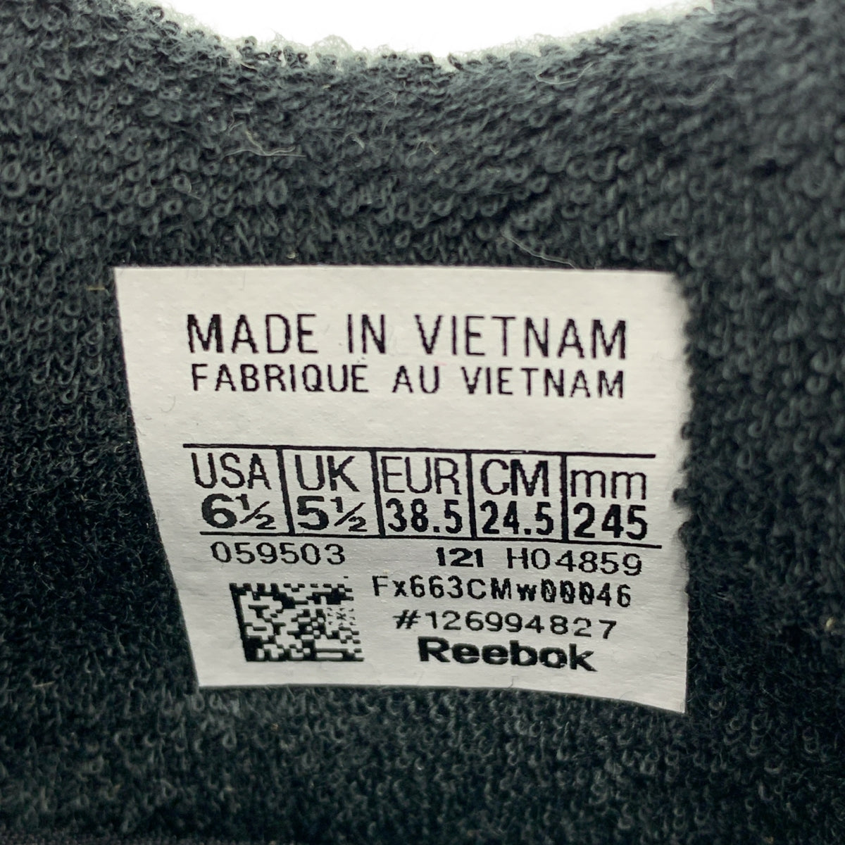 Maison Margiela / メゾンマルジェラ | × Reebok Project 0 CL ペイント加工 タビ スニーカー | 24.5 | レディース