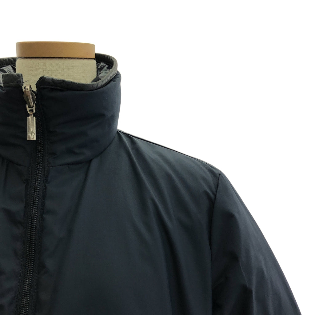 MONCLER / モンクレール | 2006-2008 | 茶タグ リバーシブル キルティング ダウン コート | 0 | ネイビー | レディース