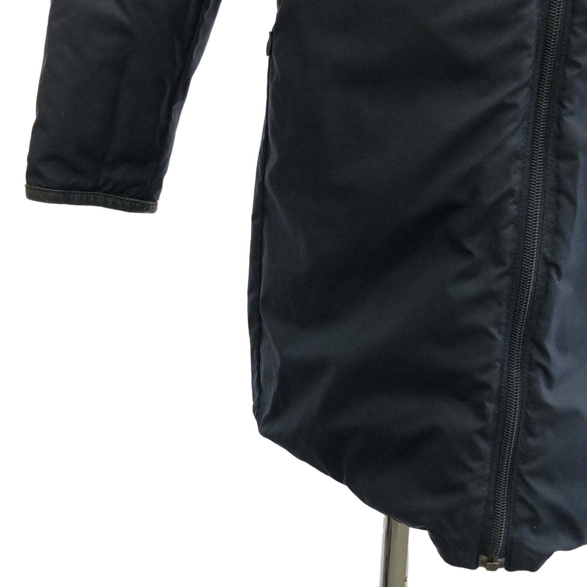 MONCLER / モンクレール | 2006-2008 | 茶タグ リバーシブル キルティング ダウン コート | 0 | ネイビー | レディース