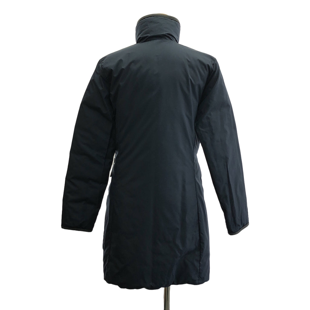 MONCLER / モンクレール | 2006-2008 | 茶タグ リバーシブル キルティング ダウン コート | 0 | ネイビー | レディース