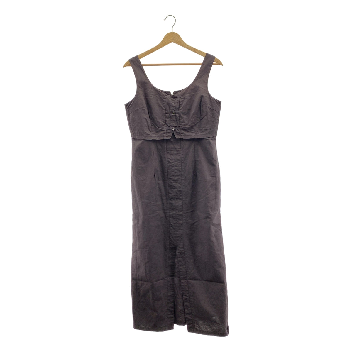 sara mallika / サラマリカ | コットン リネン ノースリーブ ワンピース |