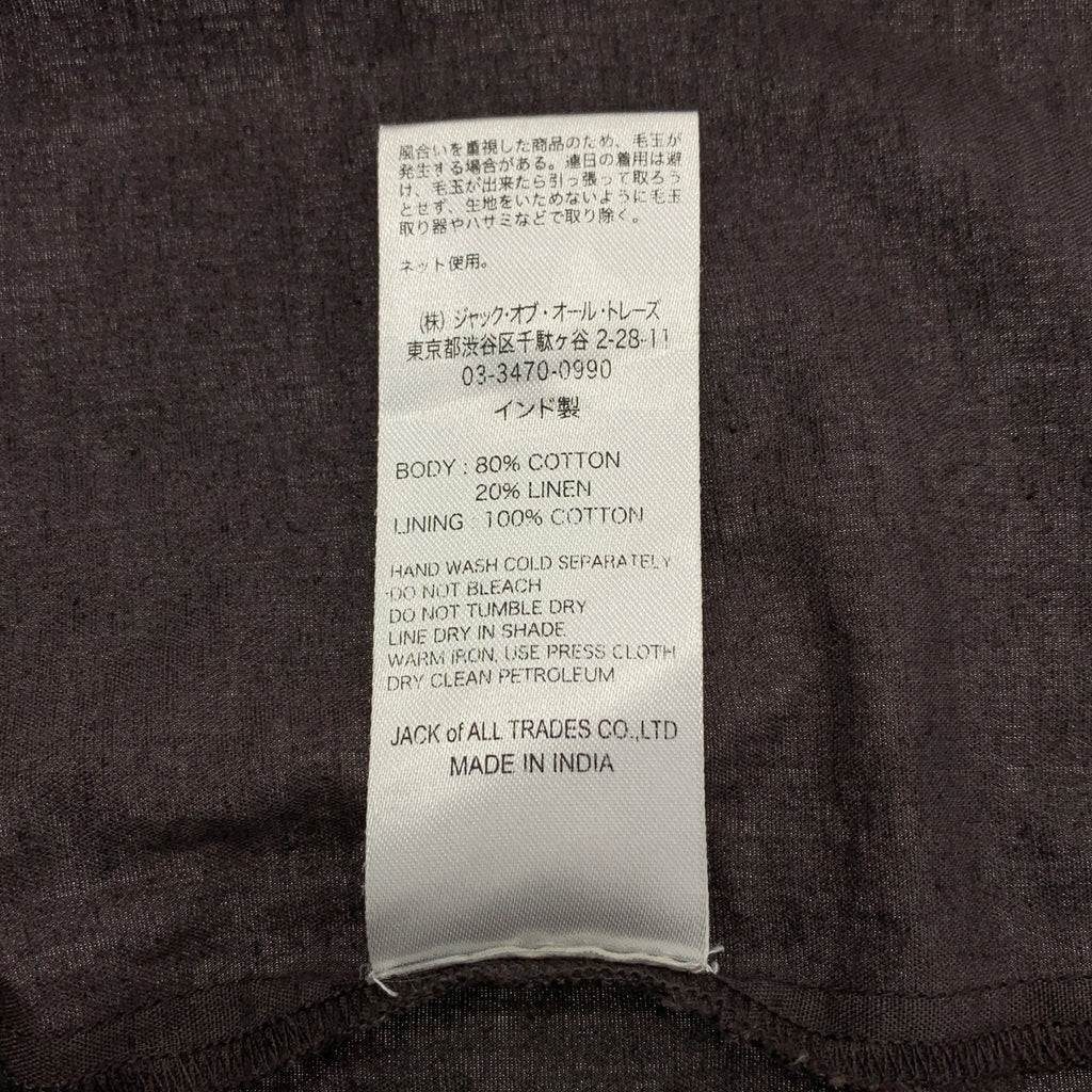 sara mallika / サラマリカ | コットン リネン ノースリーブ ワンピース |