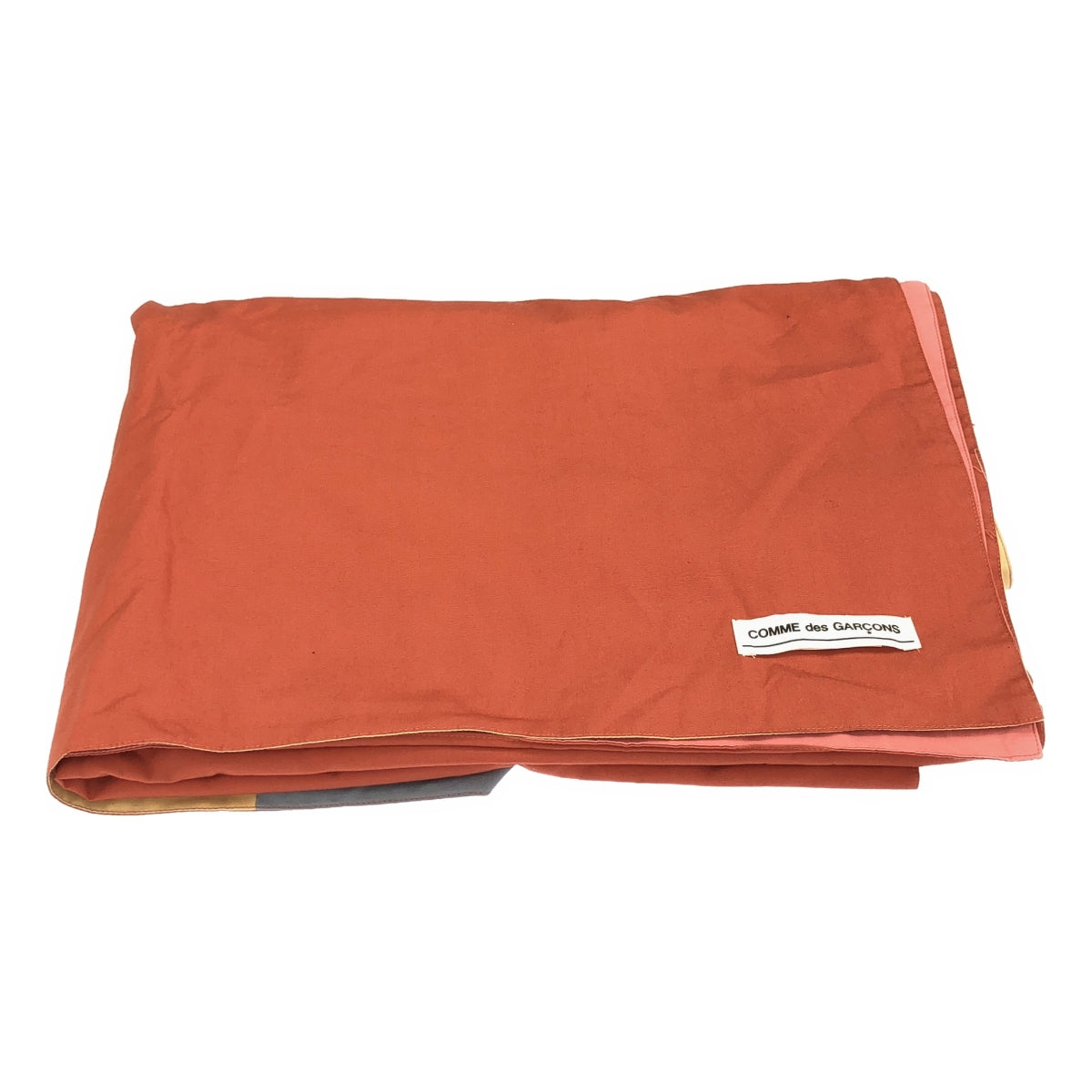 [狀況良好] COMME des GARÇONS | 2005春夏 |大號棉質拼布披肩 |多色的