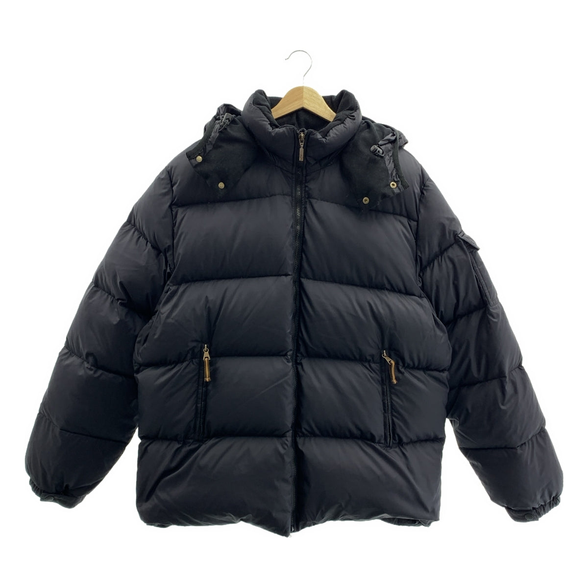 MONCLER / Moncler | 차 태그 로고 Zip 다운 재킷 / 착탈 가능 후디 | 3 | 남성