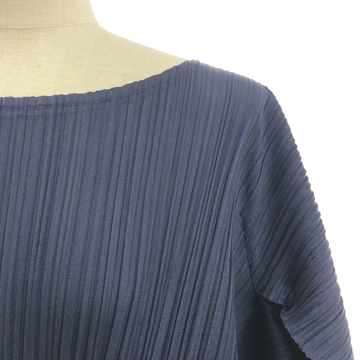 PLEATS PLEASE ISSEY MIYAKE / プリーツプリーズイッセイミヤケ | プリーツ バックリボン 立体 変形 半袖トップス | 3 | レディース