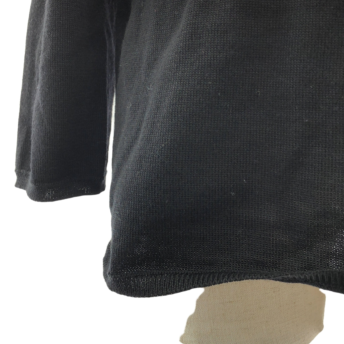 COMME des GARCONS | 2020AW | Bicolor Docking Flower Knit Pullover | XS | Women's