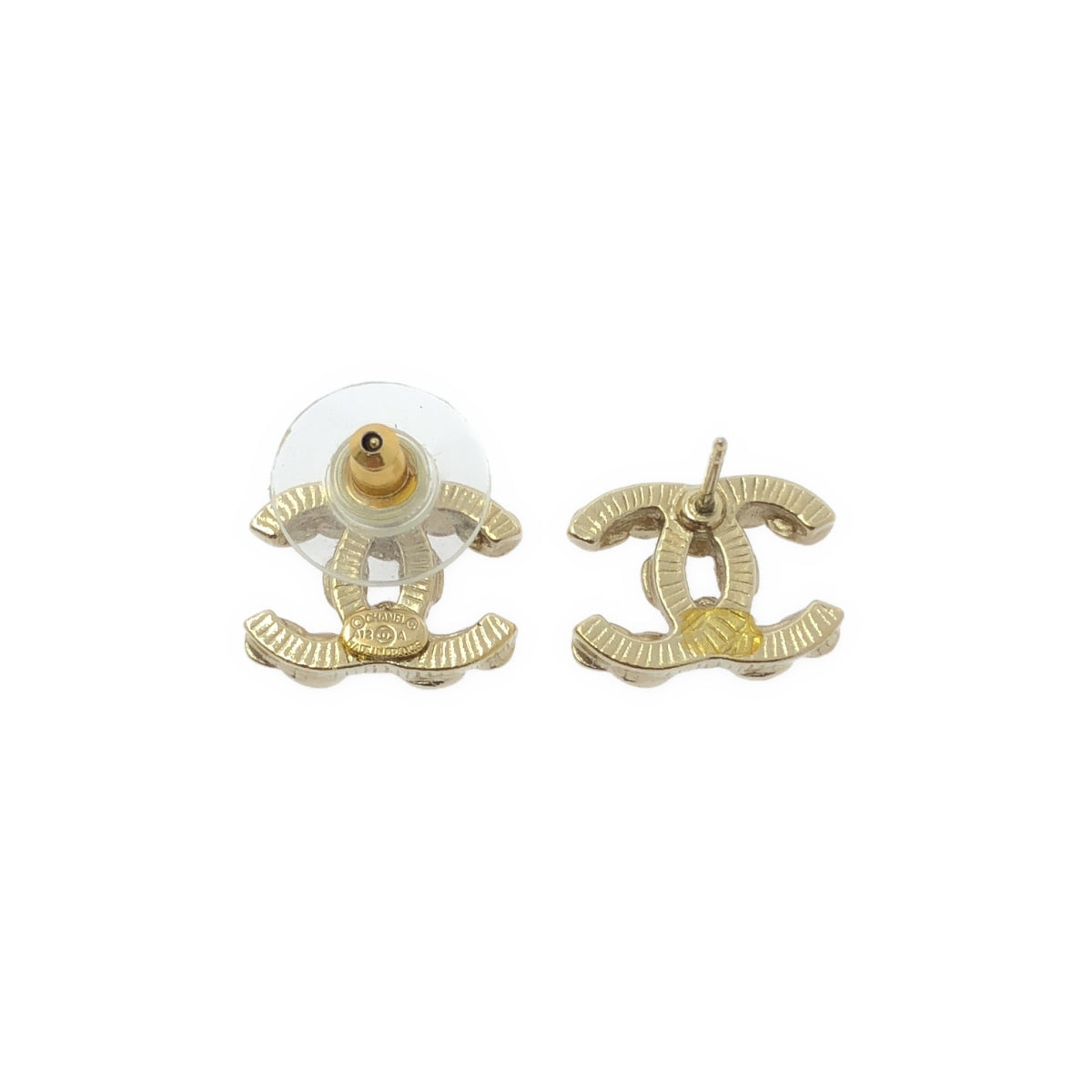 CHANEL / シャネル | A12 A ココマーク ピアス 両耳用 | ゴールド | レディース