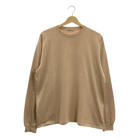 AURALEE | LUSTER PLAITING L/S TEE 長袖剪裁與縫紉 | 4 | 男款