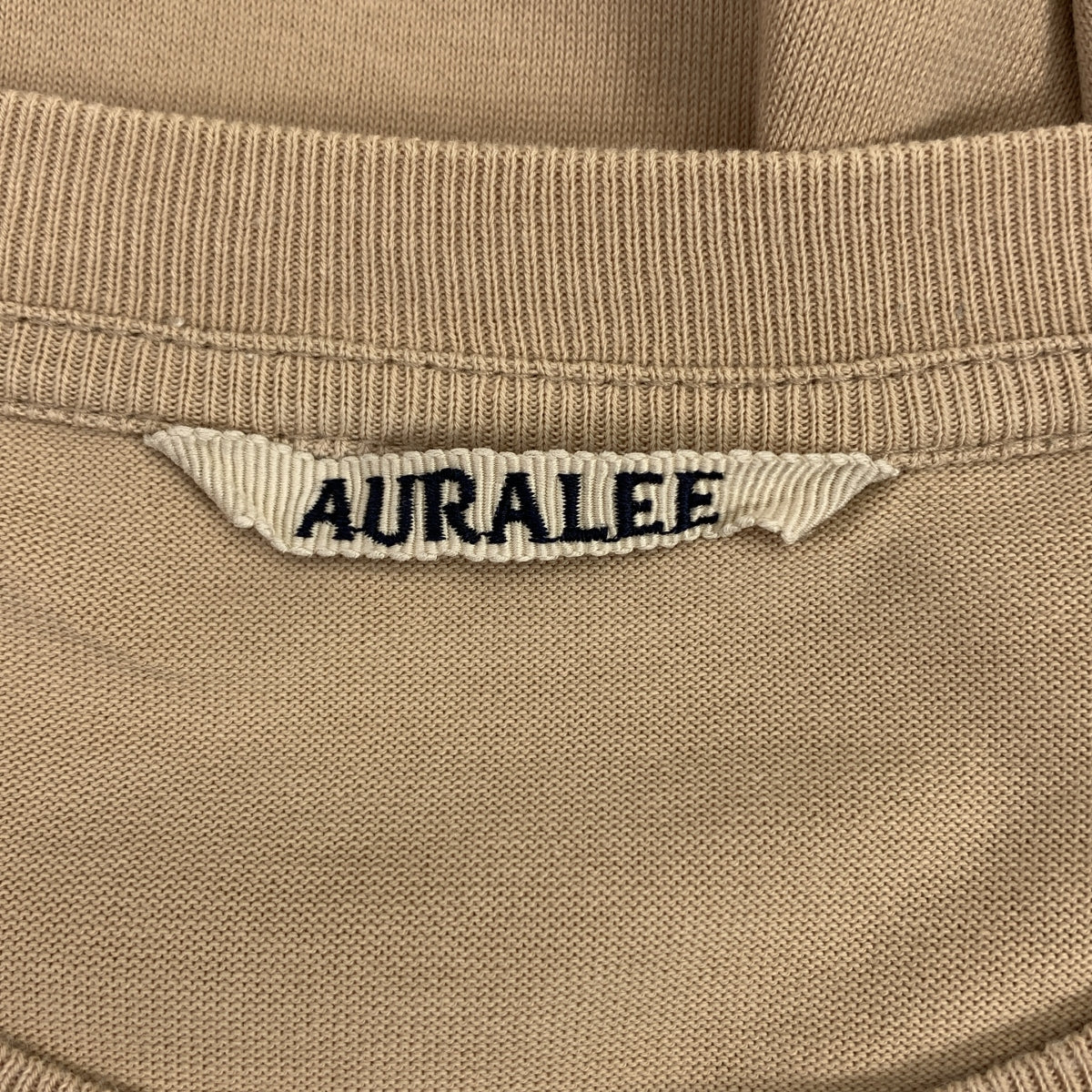 AURALEE | LUSTER PLAITING L/S TEE 長袖剪裁與縫紉 | 4 | 男款