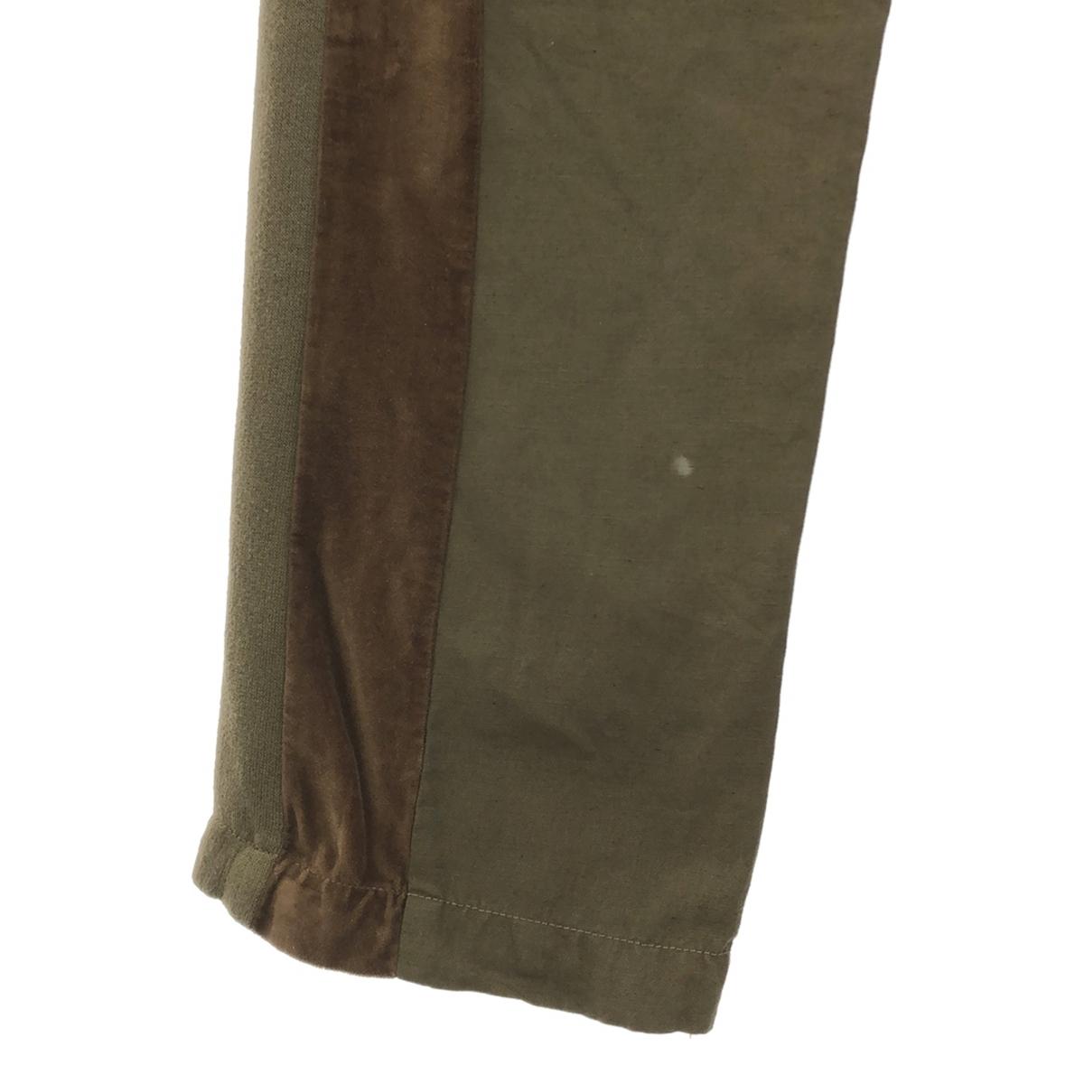 SLOWGUN | Cotton linen mixed material side line slacks | 2 | Men's