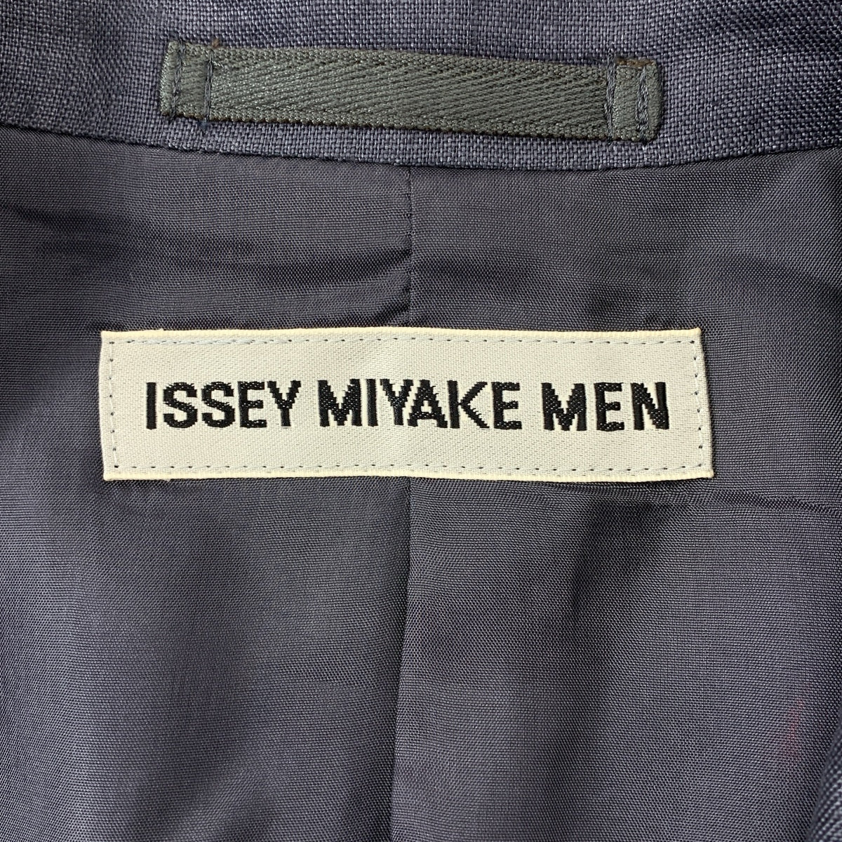ISSEY MIYAKE MEN / 이세이미야케멘 | 2001SS | 셋업 / 린넨 3B 테일러드 재킷 / 슬랙스 | 1 |