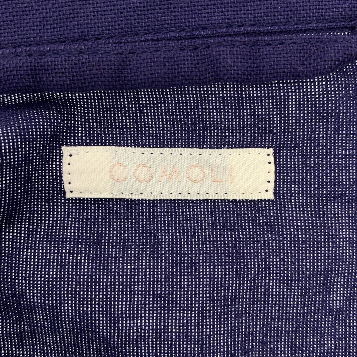 COMOLI / コモリ | 2023SS | 空紡オックスシャツジャケット / X01-01025 | 1 |