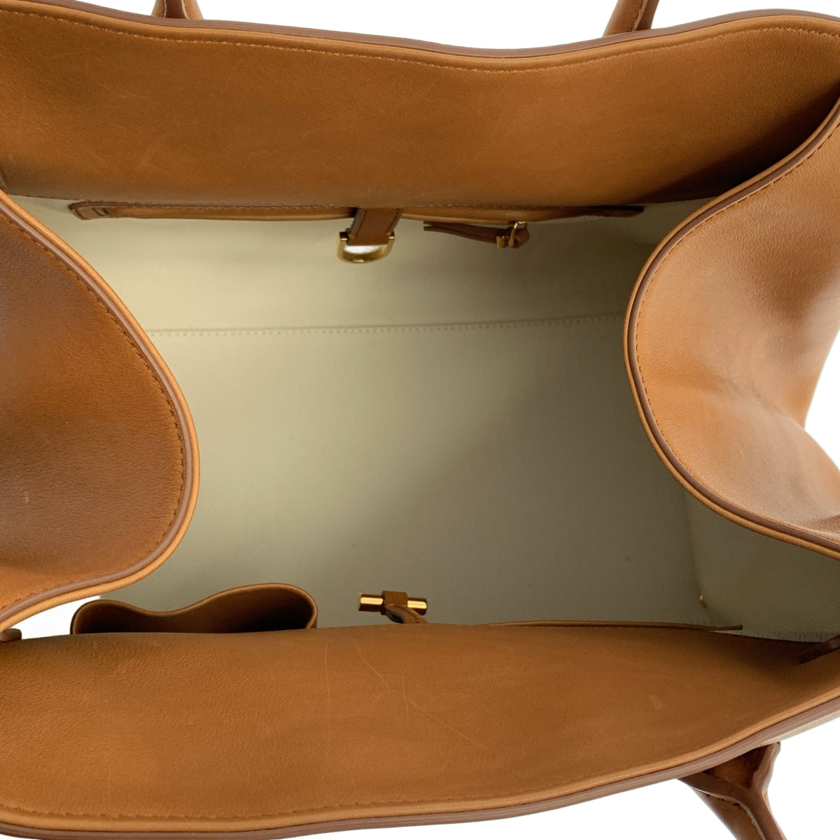 THE ROW | Soft Margaux 15 / Soft Margaux 皮革手提包 |