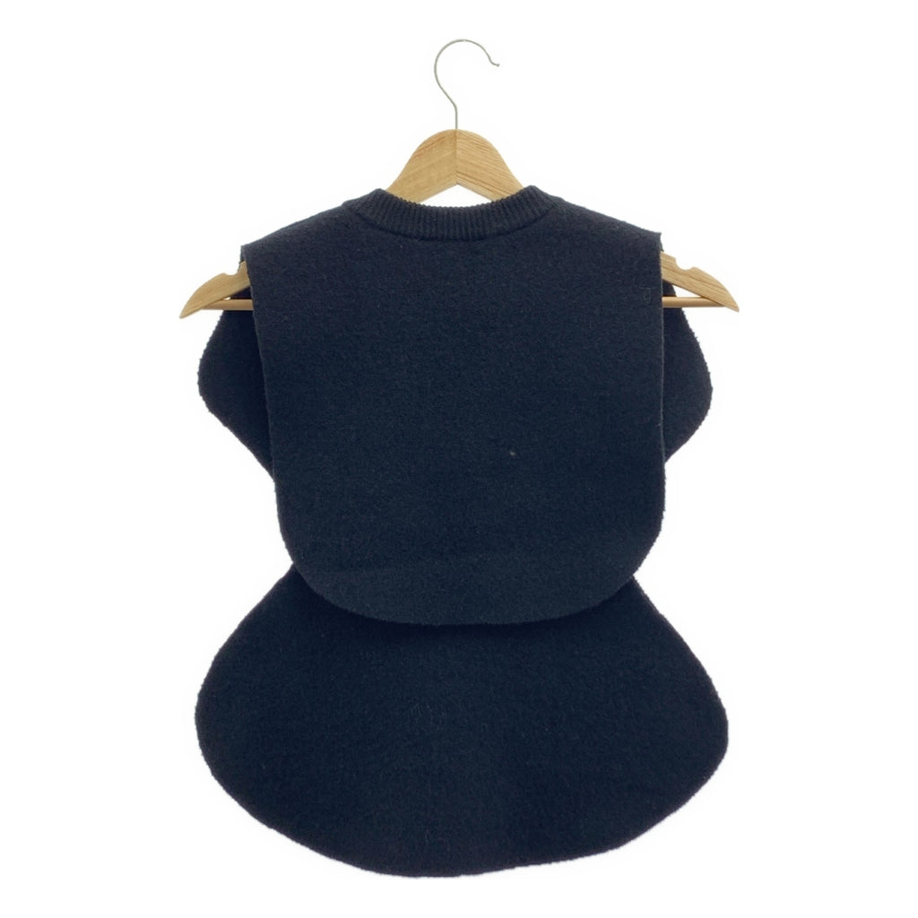 ENFOLD / エンフォルド | CIRCLE KNIT BIB / サークルニットビブ ベスト | 38 | レディース