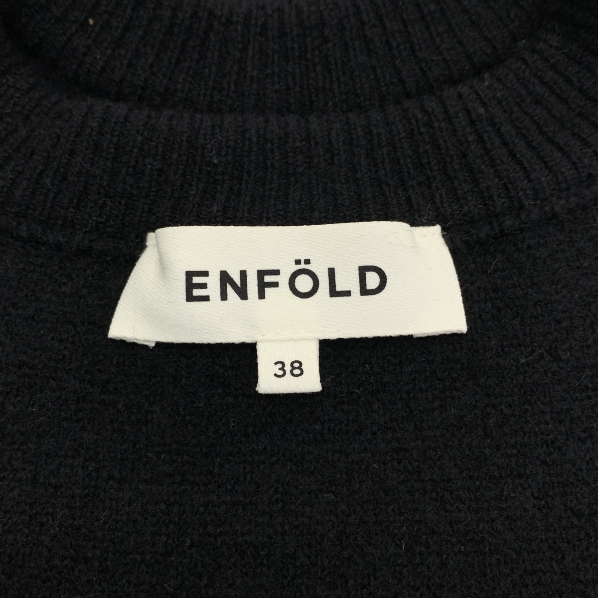 ENFOLD / エンフォルド | CIRCLE KNIT BIB / サークルニットビブ ベスト | 38 | レディース