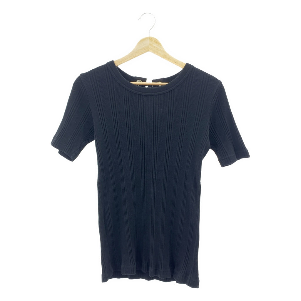 sacai / サカイ | バックレースアップ リブ カットソー | 1 | レディース