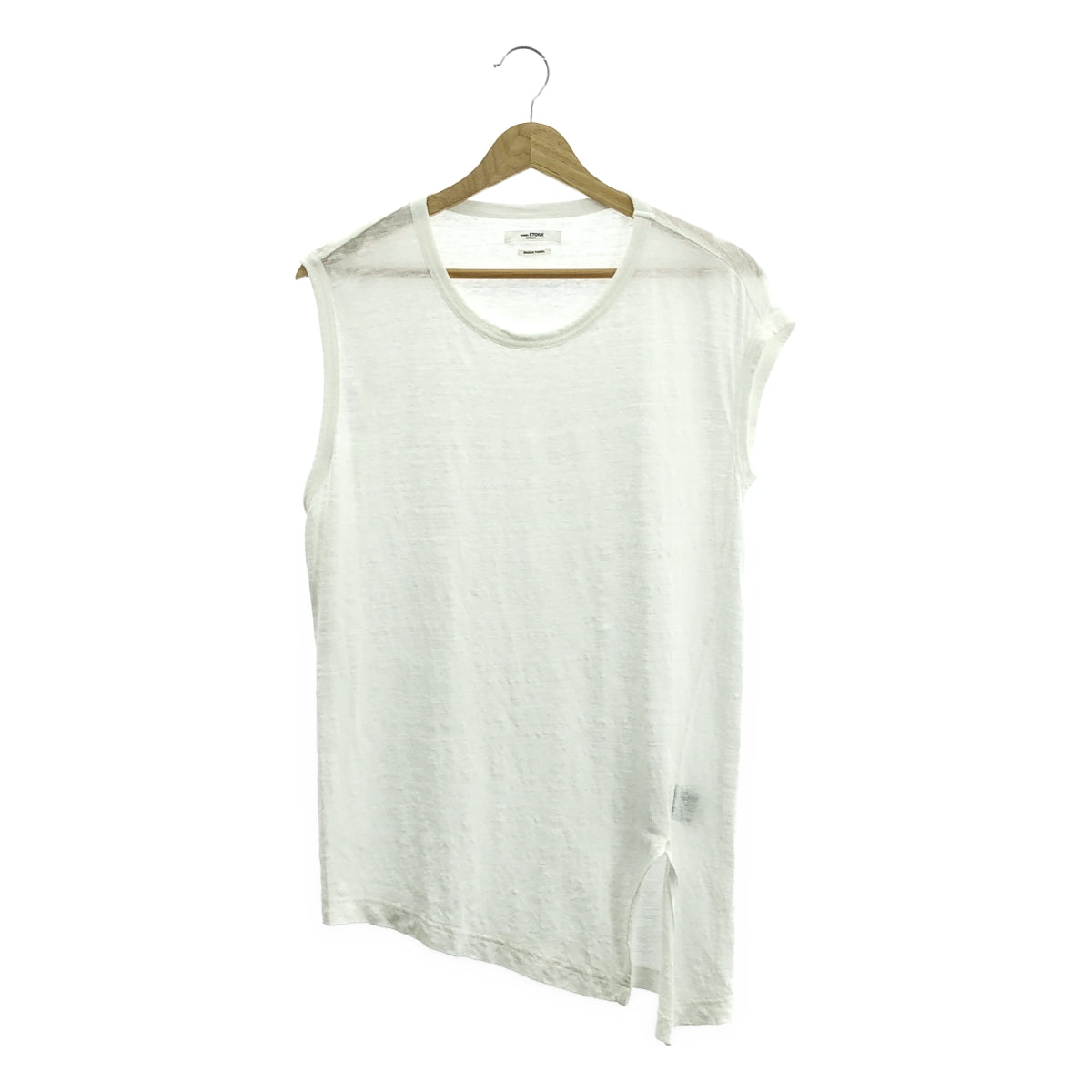 ISABEL MARANT ETOILE | 不對稱透視上衣 | XS | 白色 | 女款
