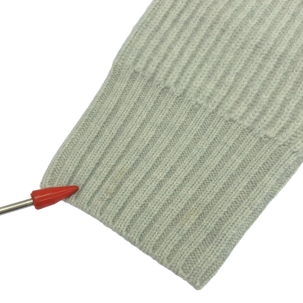 ebure / 에불 | 2022AW | 울 리브 가디건 | F | 회색 | 여성