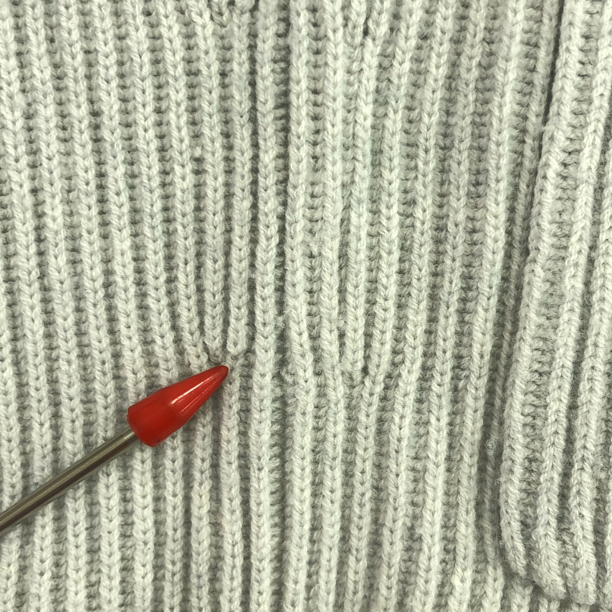 ebure / 에불 | 2022AW | 울 리브 가디건 | F | 회색 | 여성