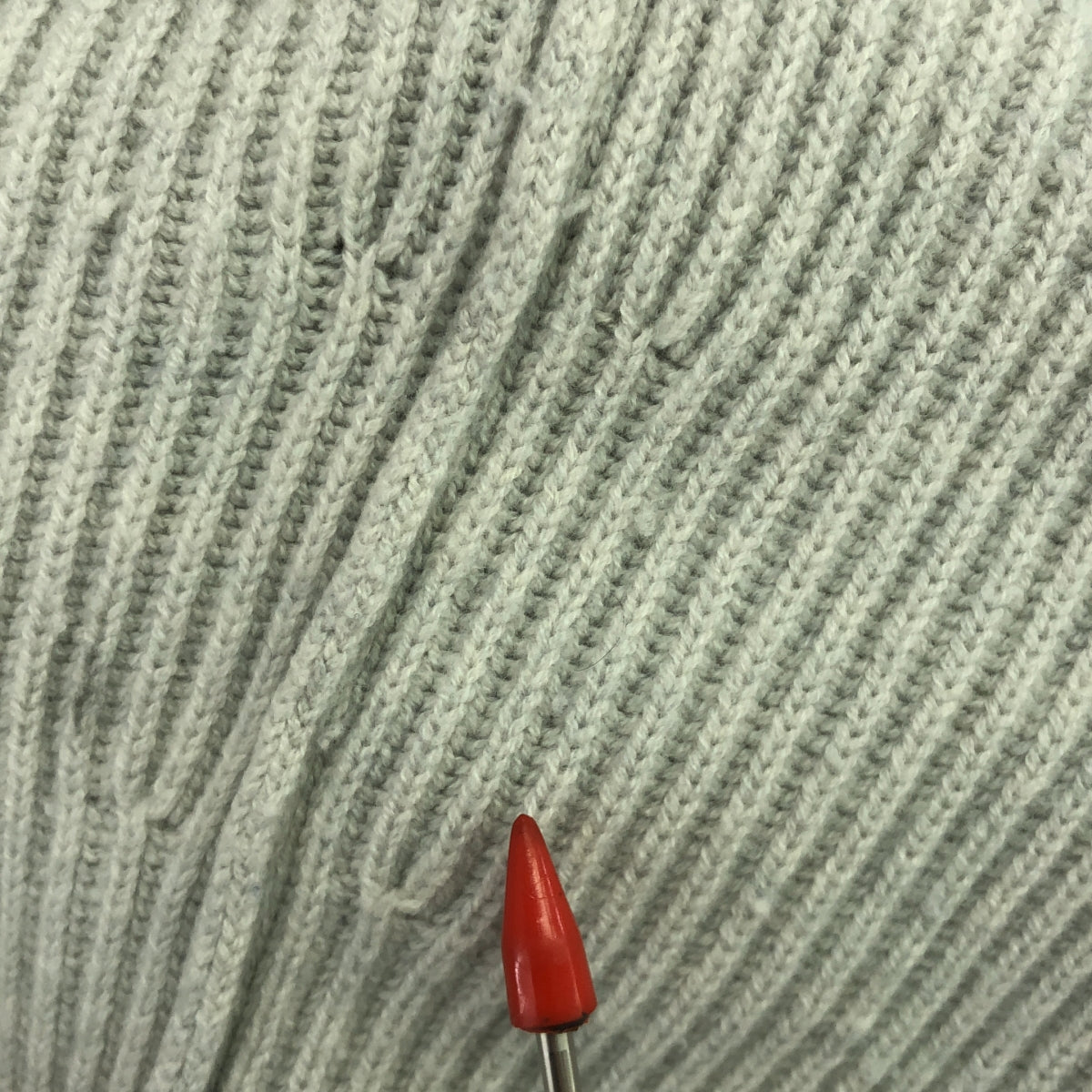 ebure / 에불 | 2022AW | 울 리브 가디건 | F | 회색 | 여성