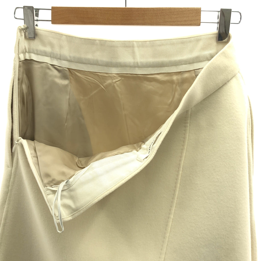 ebure / 에불 | 울 100 % 비대칭 플레어 롱 스커트 | 38 | 여성