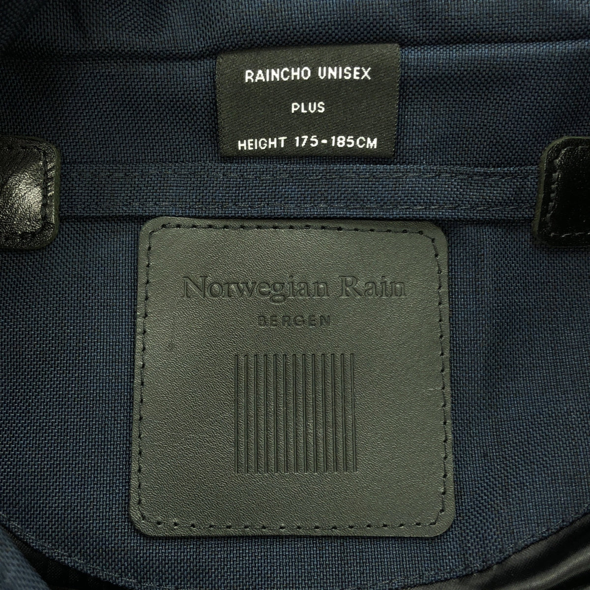 【美品】  Norwegian Rain / ノルウェイジャンレイン | RAINCHO COLLECTION XXIII 1st EDITION レインチョ レインコート | PLUS | MIXED DARK NAVY / ミックスドダークネイビー | メンズ