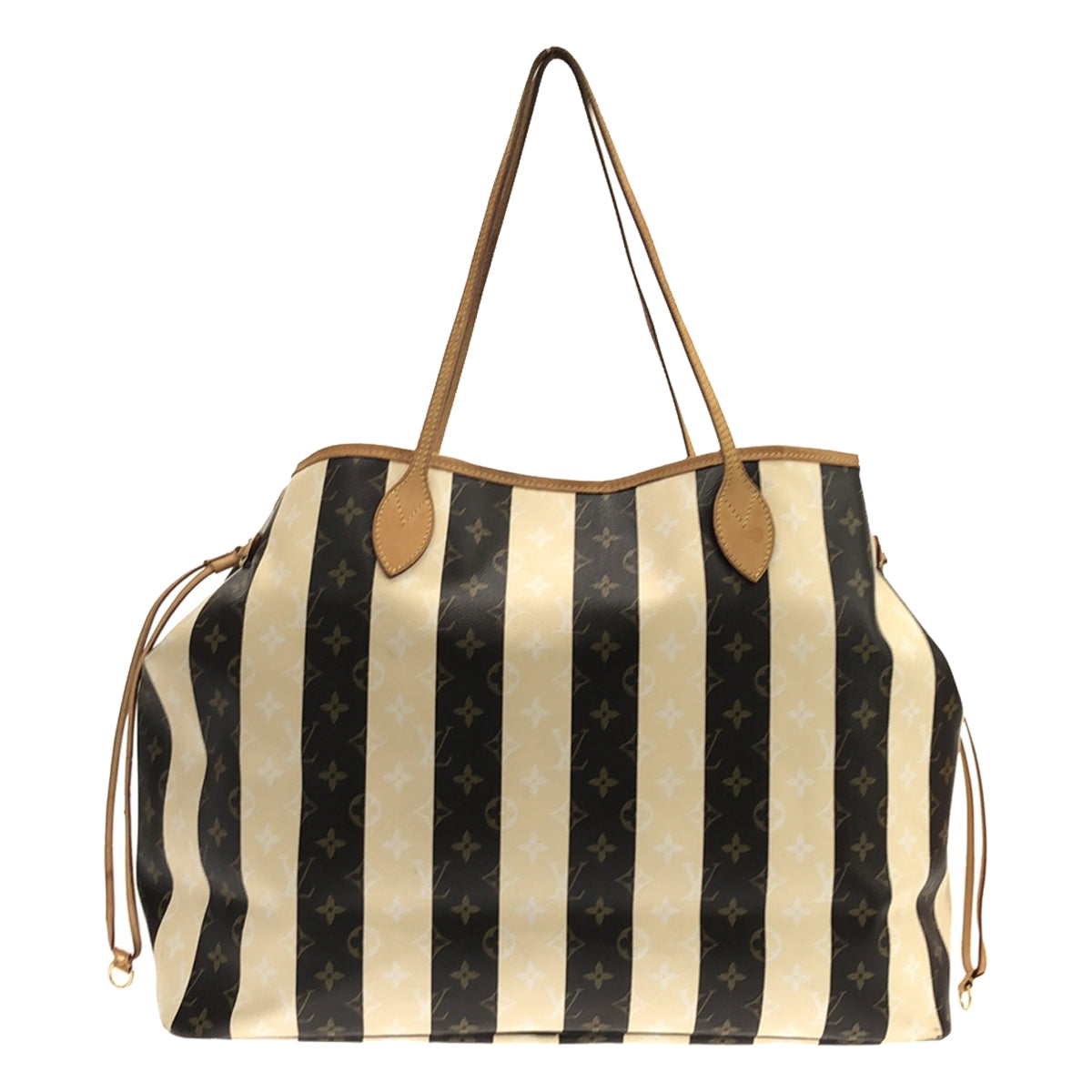 路易威登 | Monogram Rayeur Neverfull 手提包 |加大尺寸 |棕色/米色|女性的