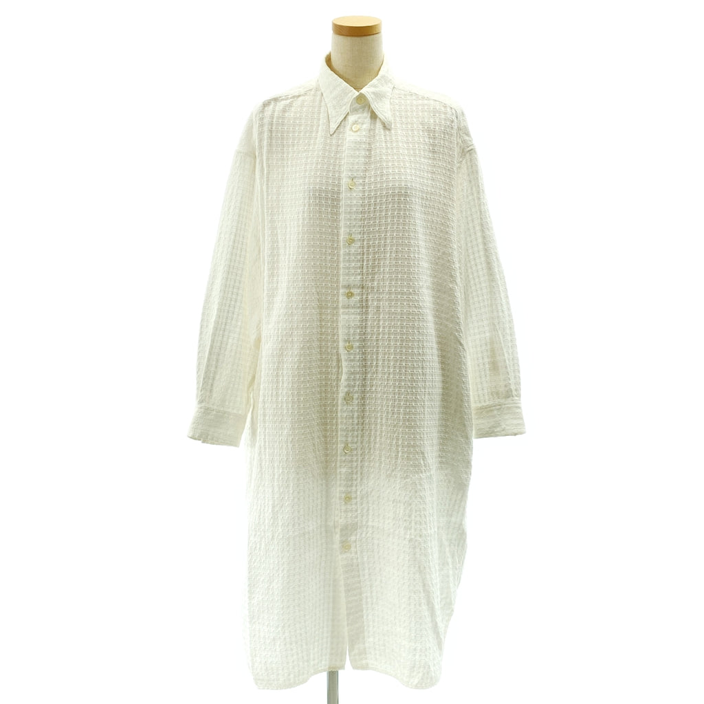 Y's / Y's Yohji Yamamoto | 2023 秋冬系列 | 帶口袋的寬鬆襯衫裙 | 2 碼 | 女裝